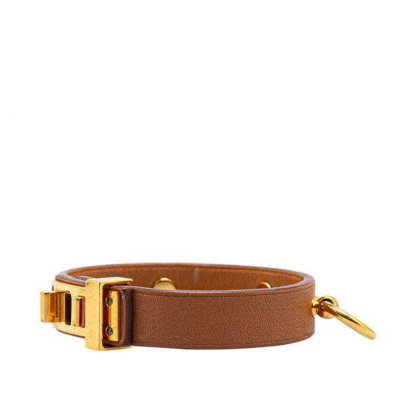 Pre-Loved Hermès Mini Leather Dog Anneaux Wrap Bracelet - Picture 2 of 7
